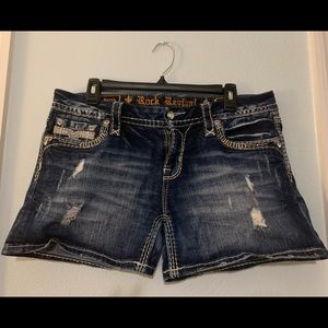 Rock Revival (Raven) style shorts